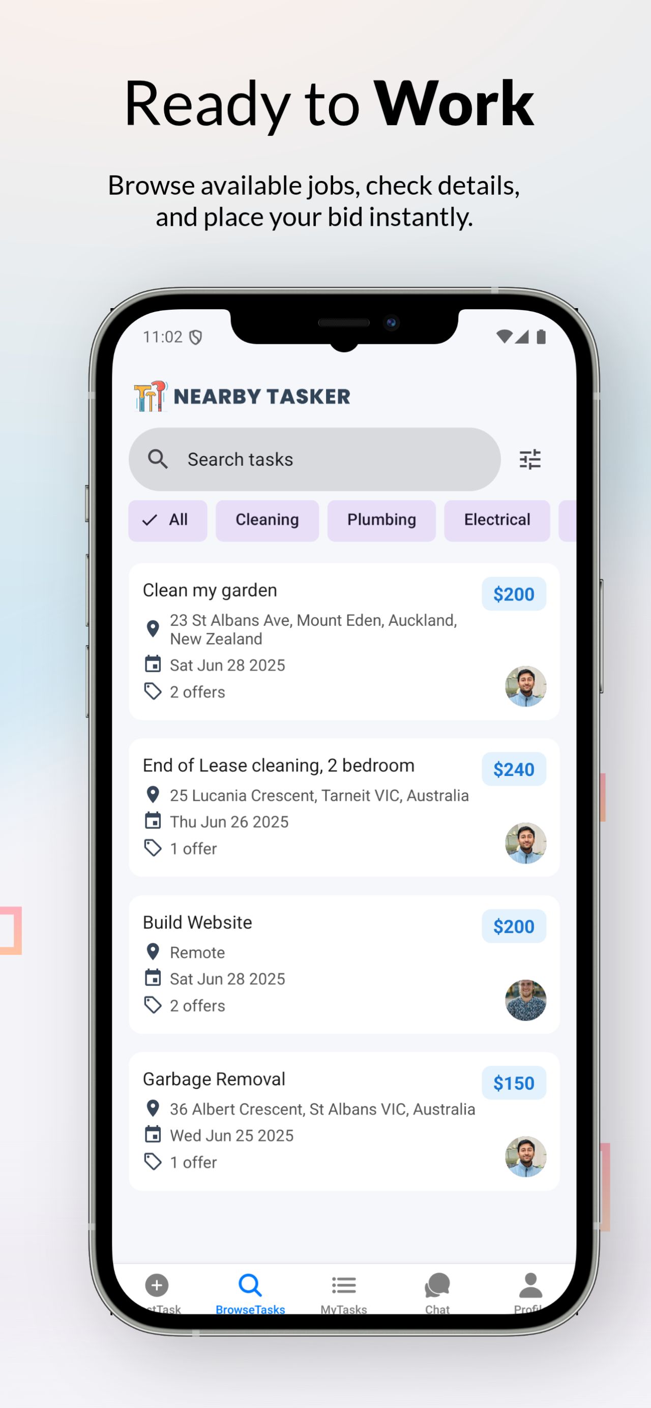 Home feed screenshot